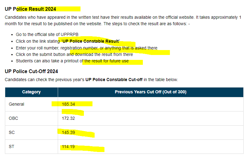 UP Police Re Exam Notice 2024